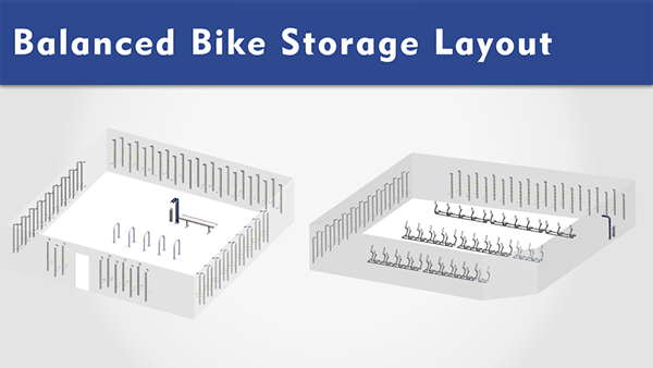 bike storage size